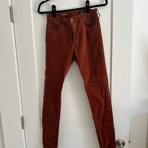 AG Farrah Skinny Jeans - Rust/Burnt Orange
